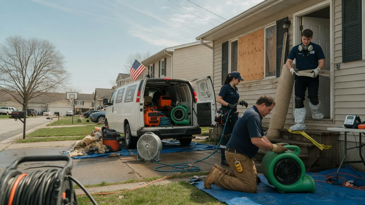 Water Damage Restoration in Moreland, GA near me